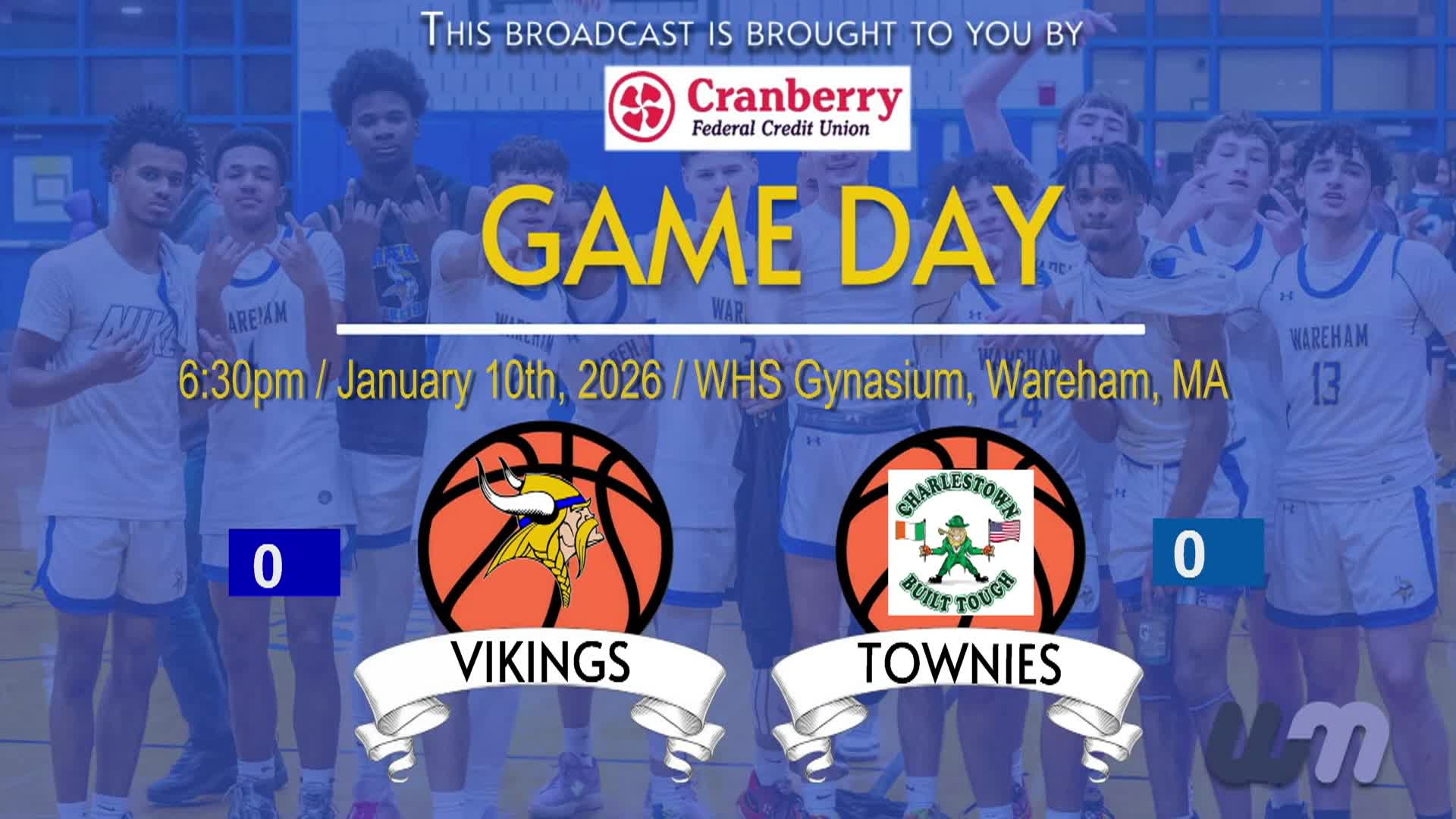 WHS Boys Varsity Basketball - Vikings vs Pirates 1-10-26