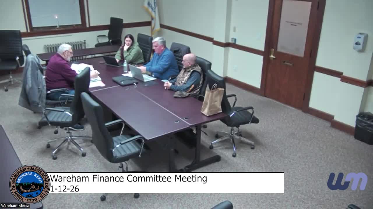 Finance Committee 1-12-26