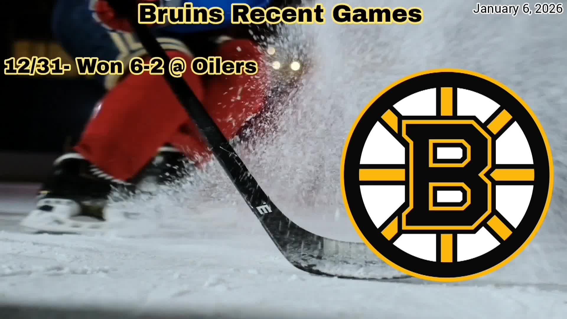 Boston's Banter 1-8-26