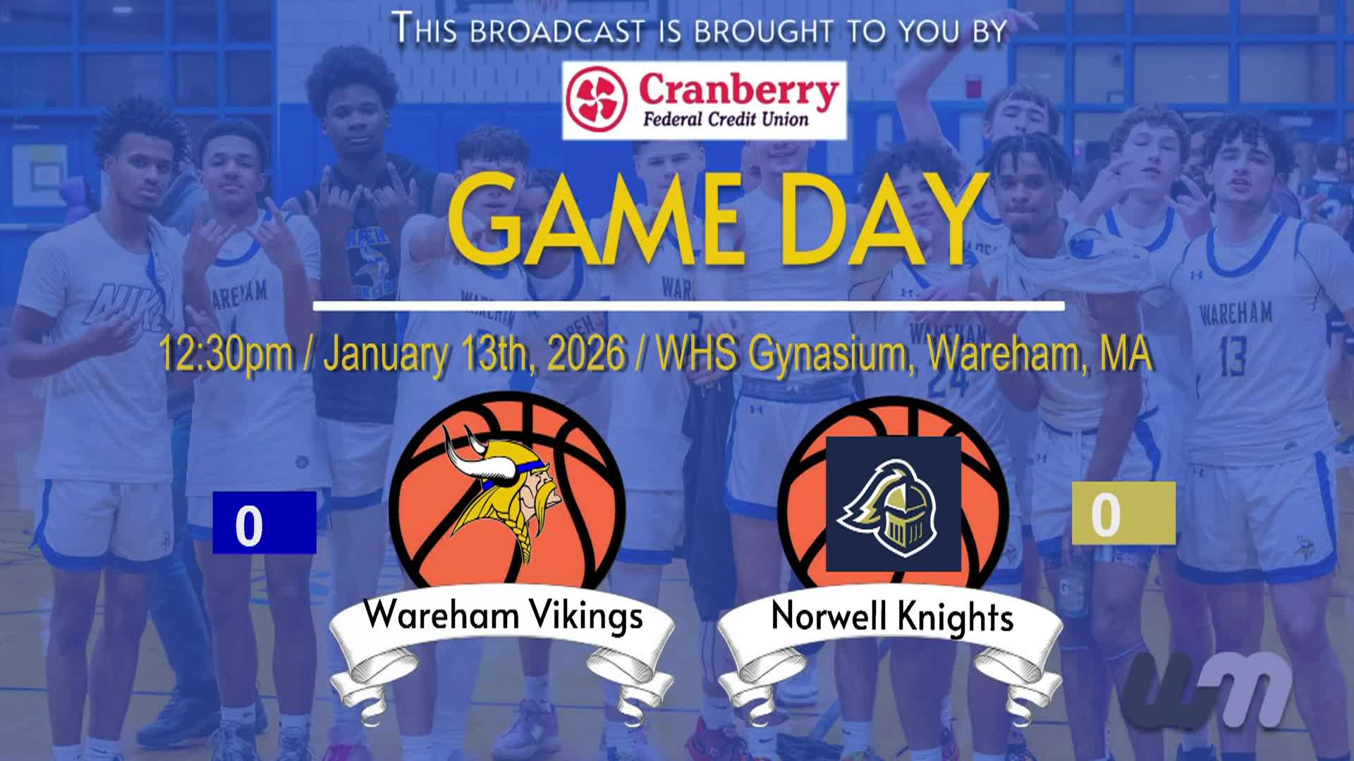 WHS Boys Varsity Basketball - Vikings vs Knights 1-18-26