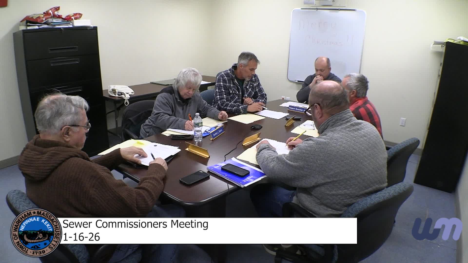 Sewer Commissioners 1-16-26