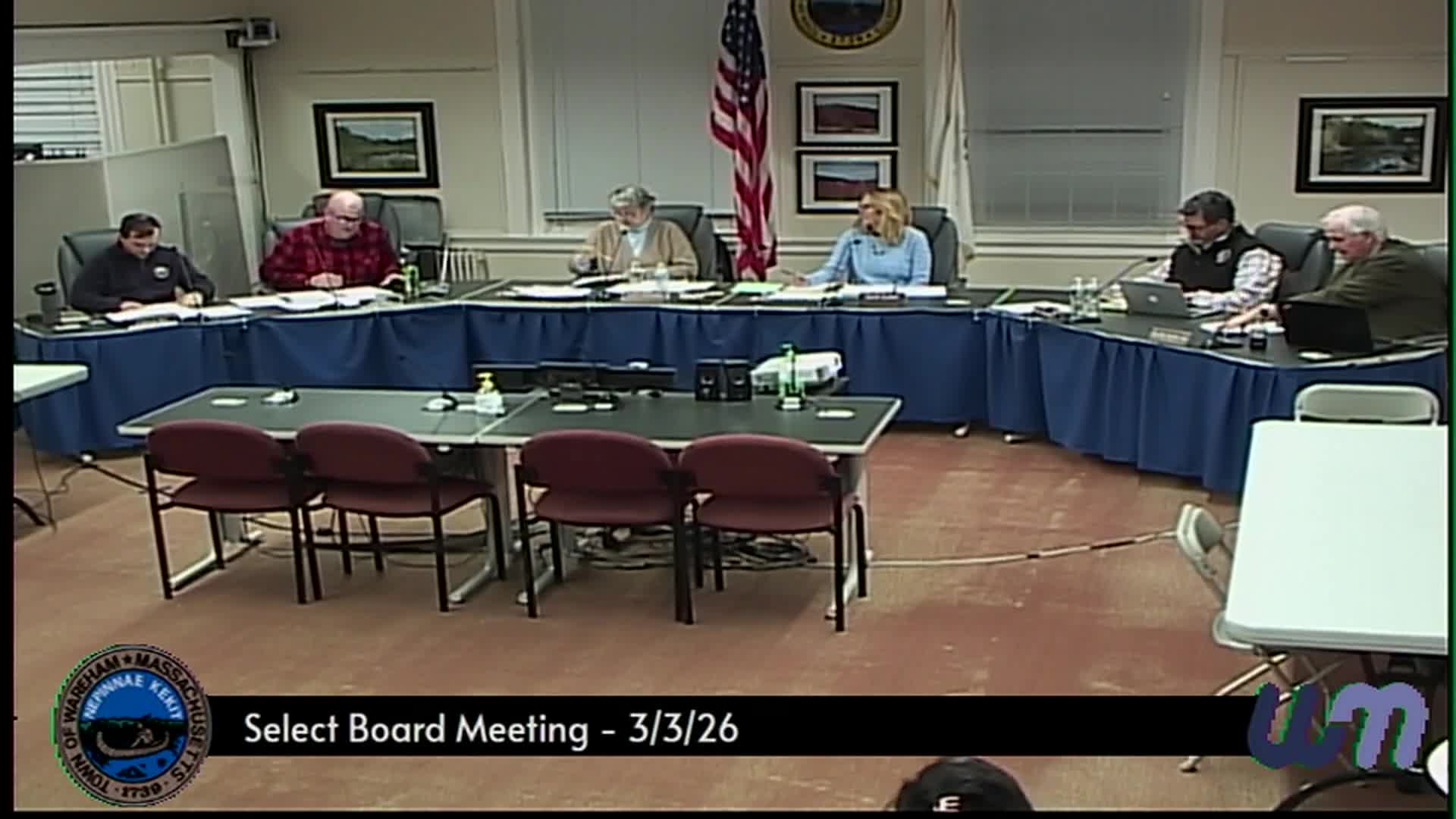 Select Board Meeting 3-3-26