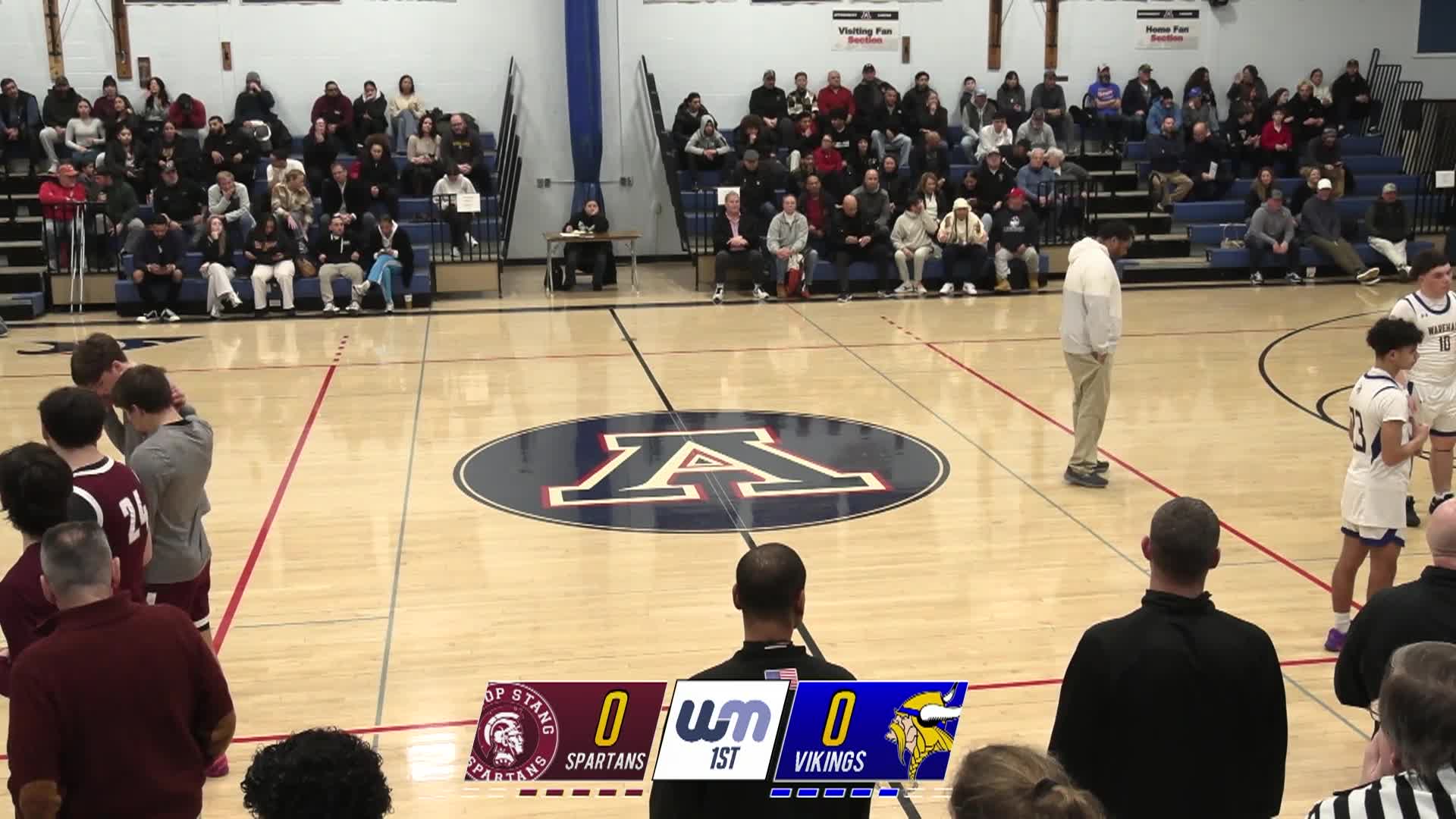 WHS Boys Varsity Basketball vs Bishop Stang 2-18-26