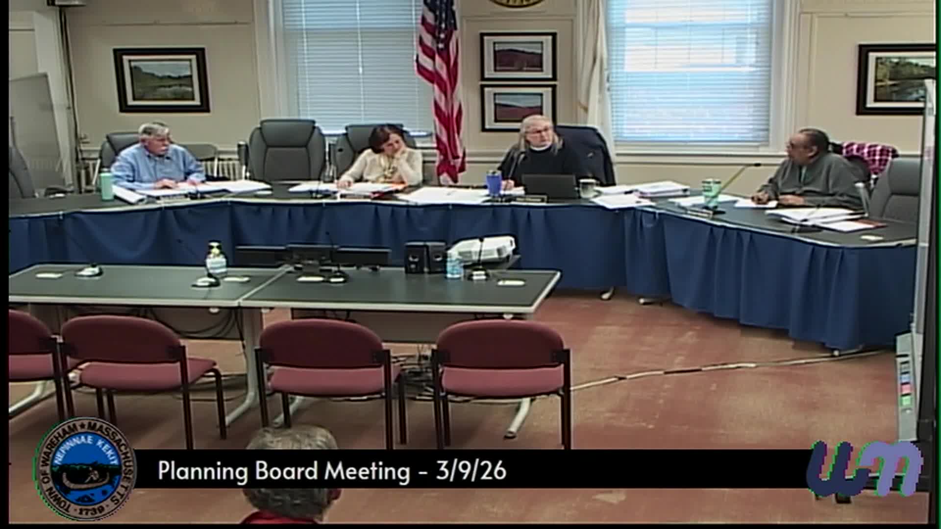 Planning Board Meeting 3-9-26