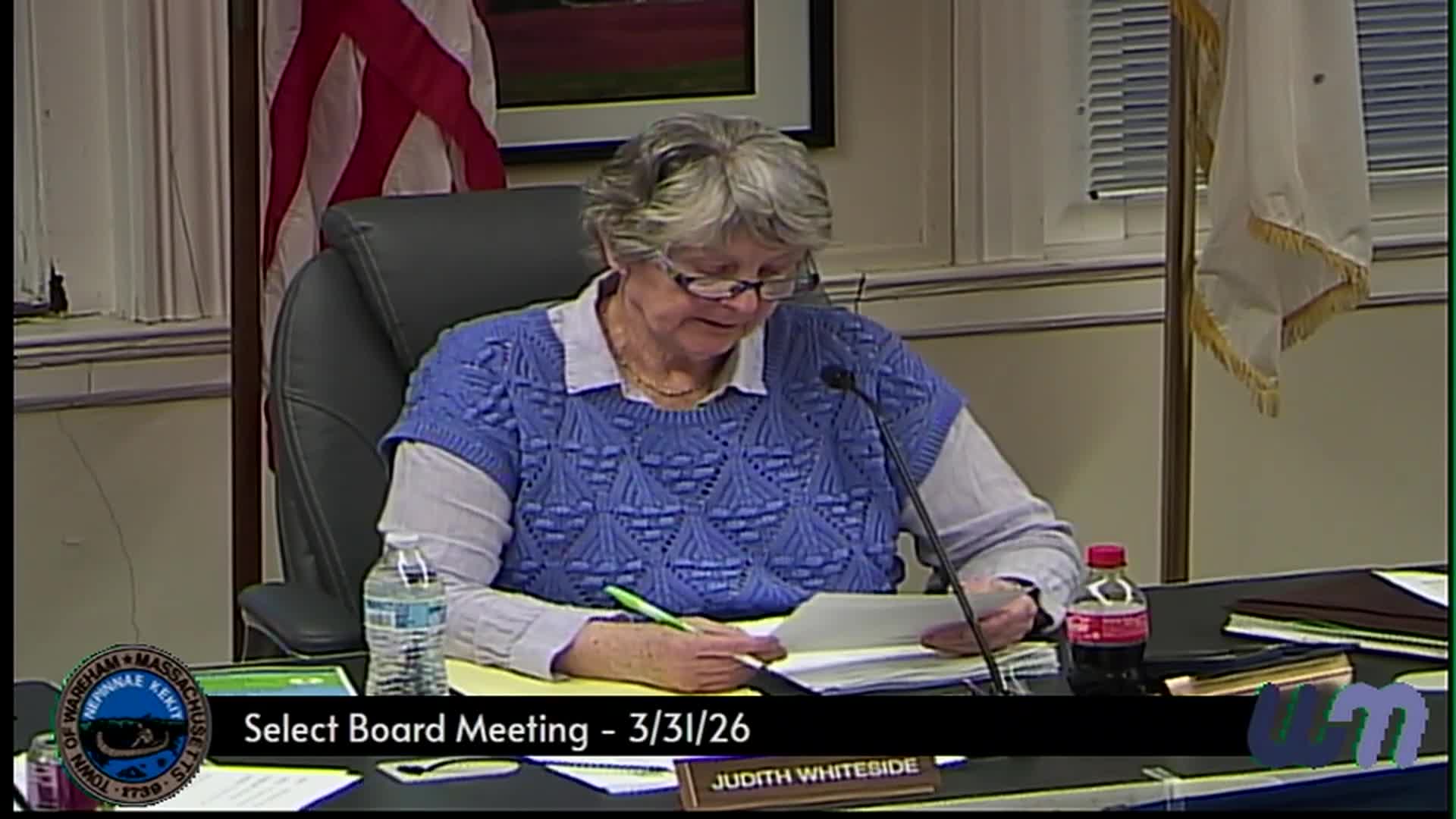 Select Board Meeting 3-31-26