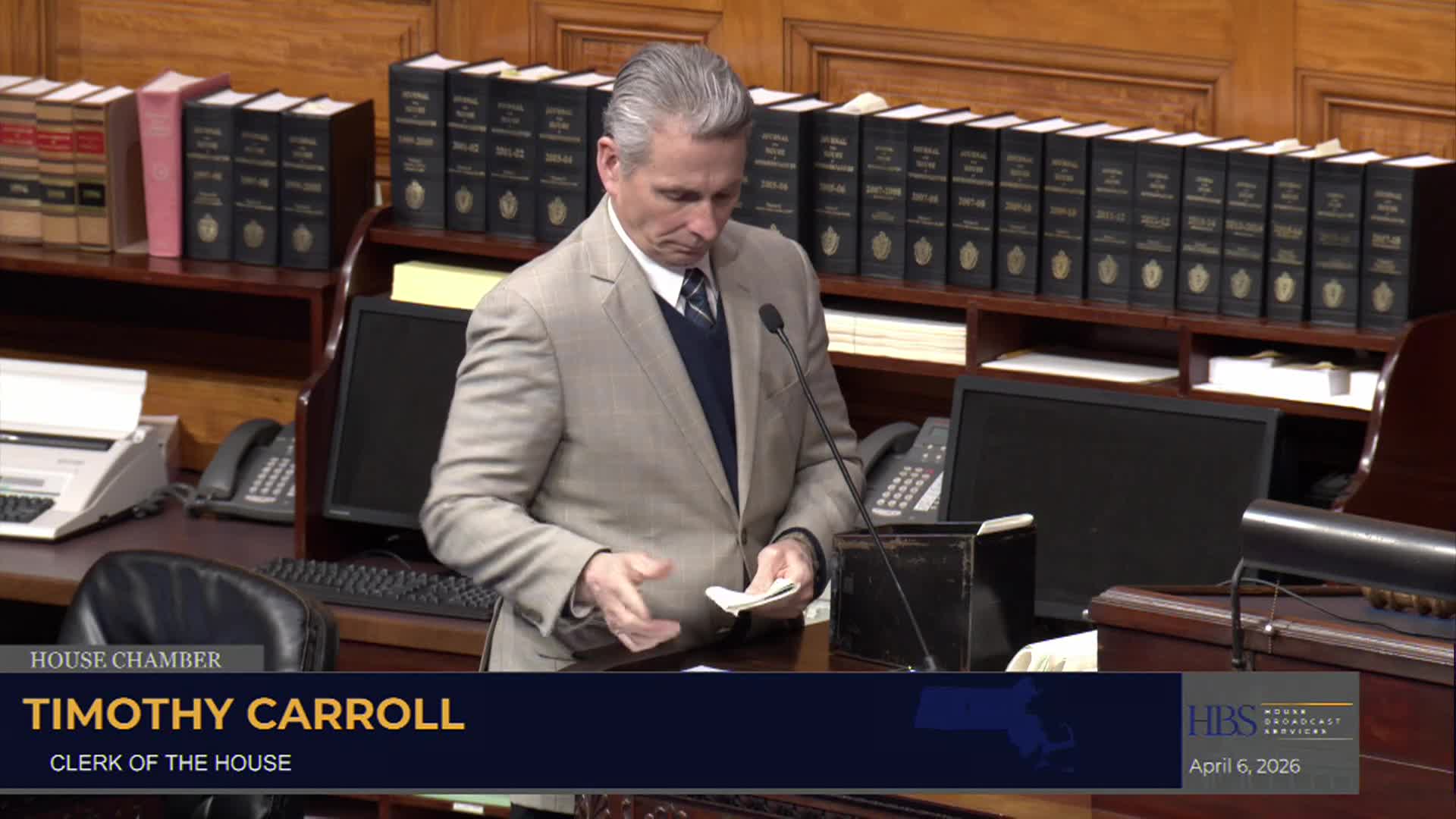MA House of Representatives 4-6-2026