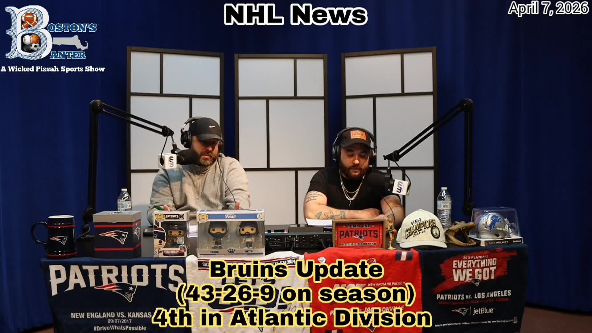 Boston's Banter 4-7-26