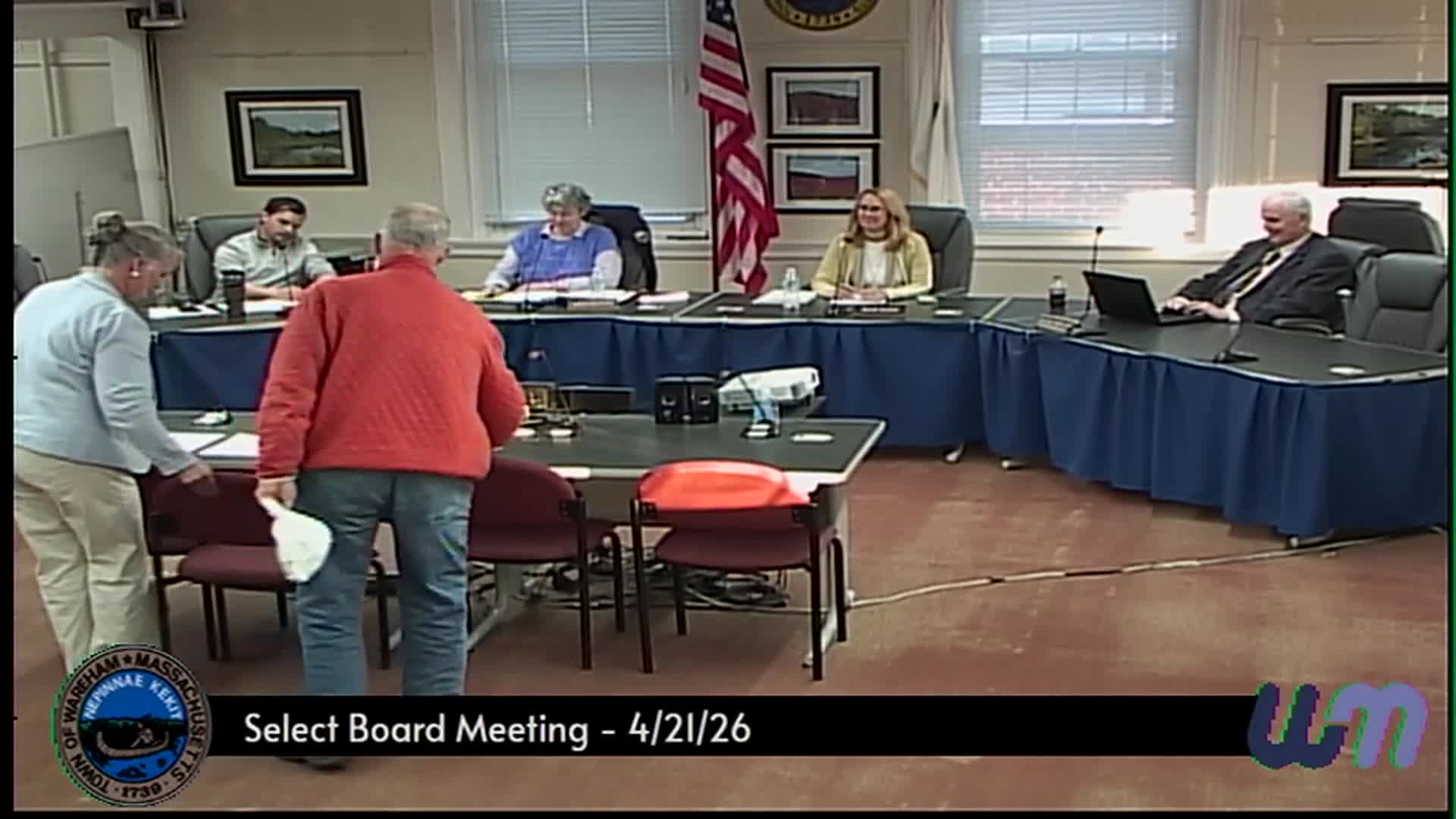Select Board Meeting 4-21-26
