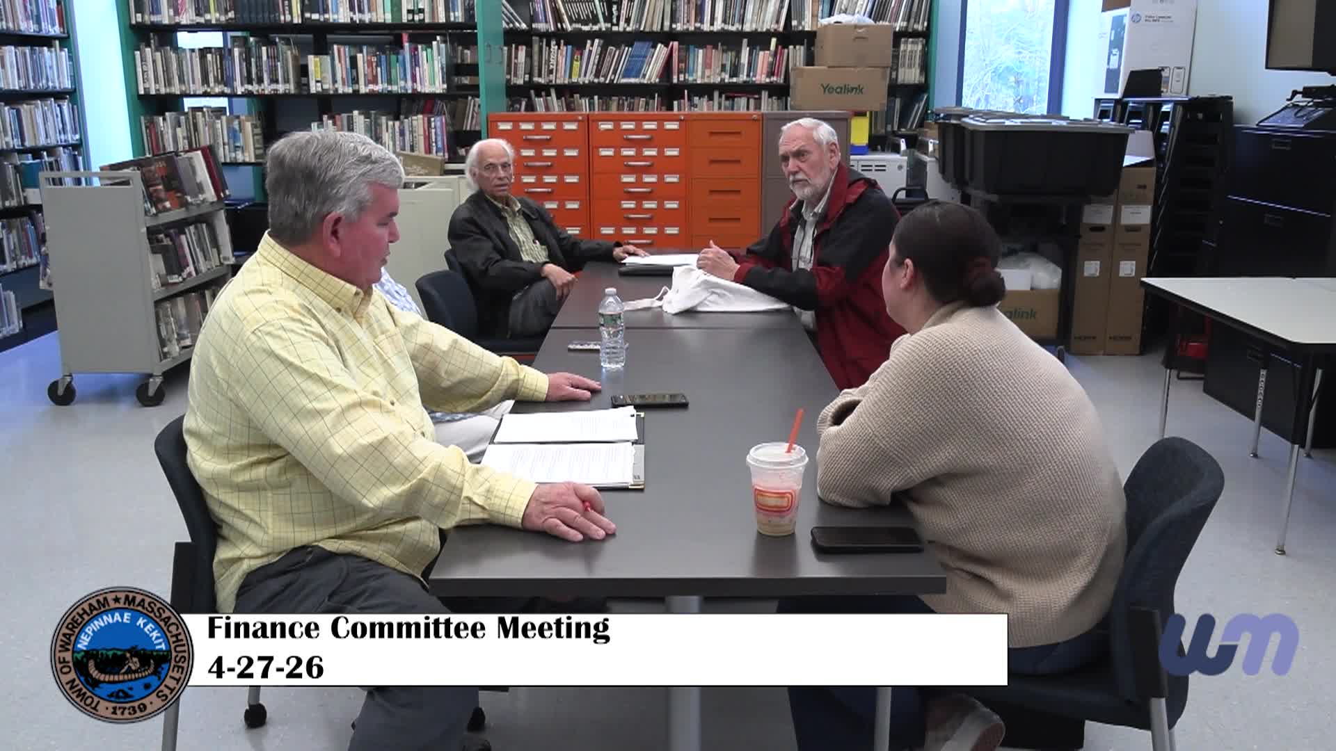 Thumbnail image for Finance Committee Meeting 4-27-26