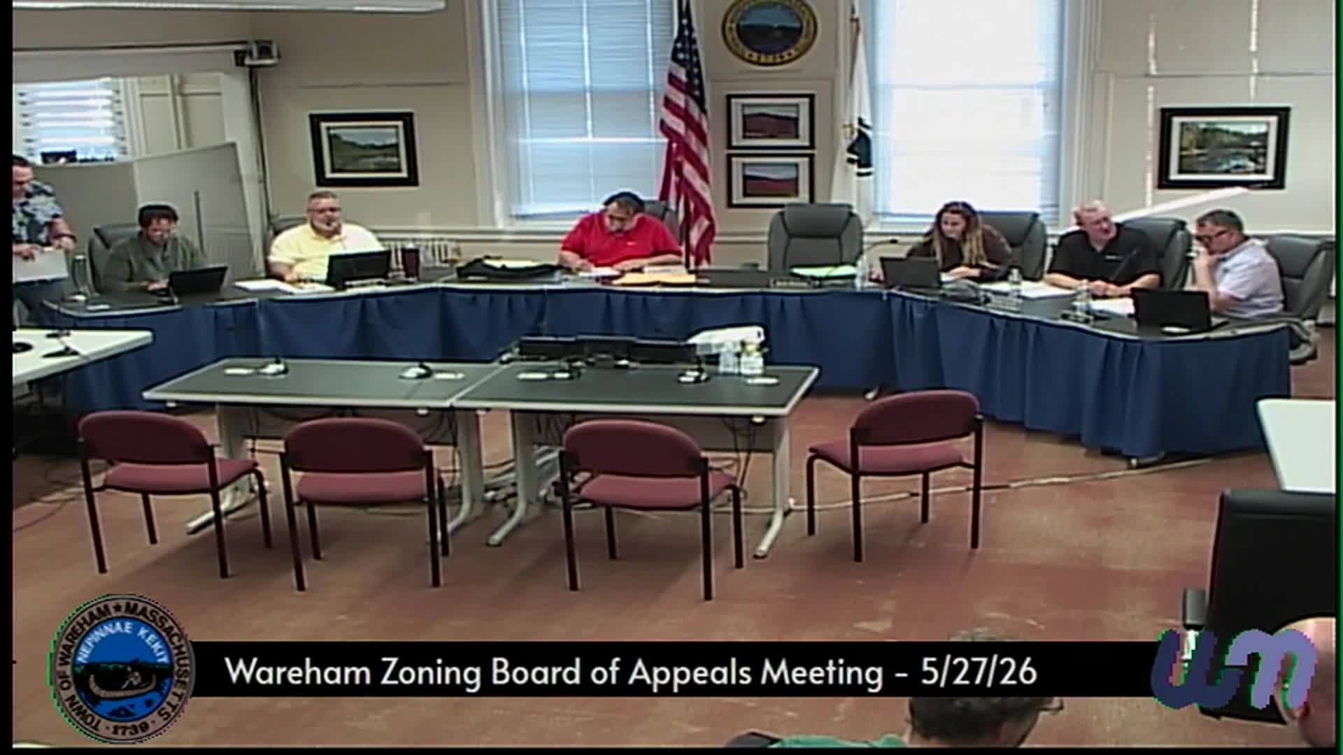 Thumbnail image for Wareham Zoning Board of Appeals Meeting 5-27-26