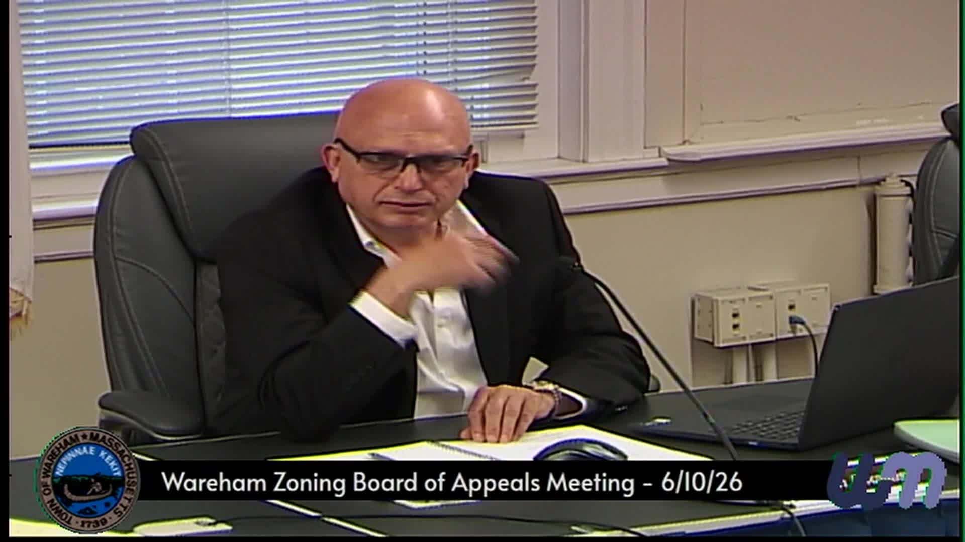 Thumbnail image for Wareham Zoning Board of Appeals Meeting 6-10-26