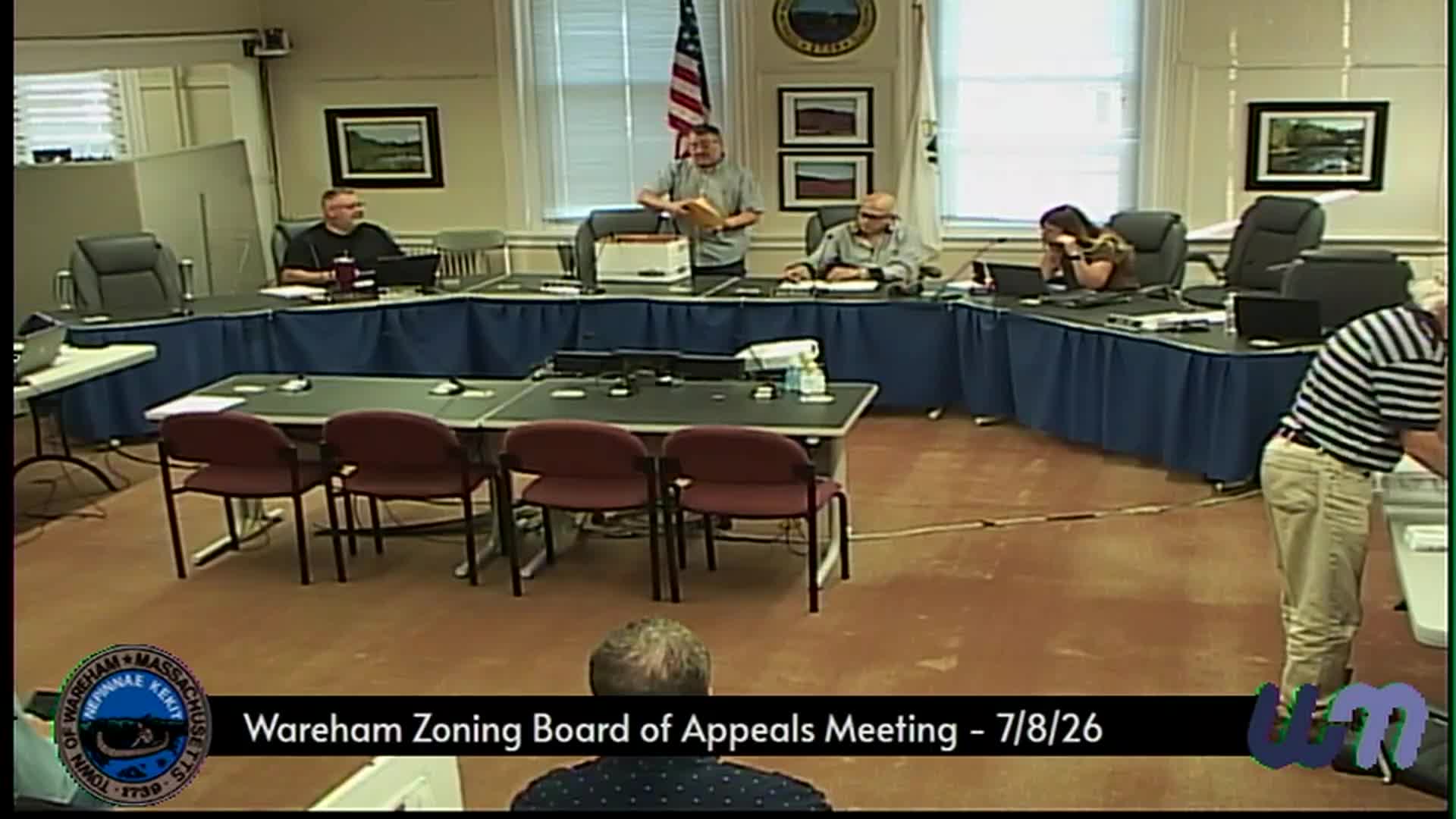 Thumbnail image for Wareham Zoning Board of Appeals Meeting 7-8-26