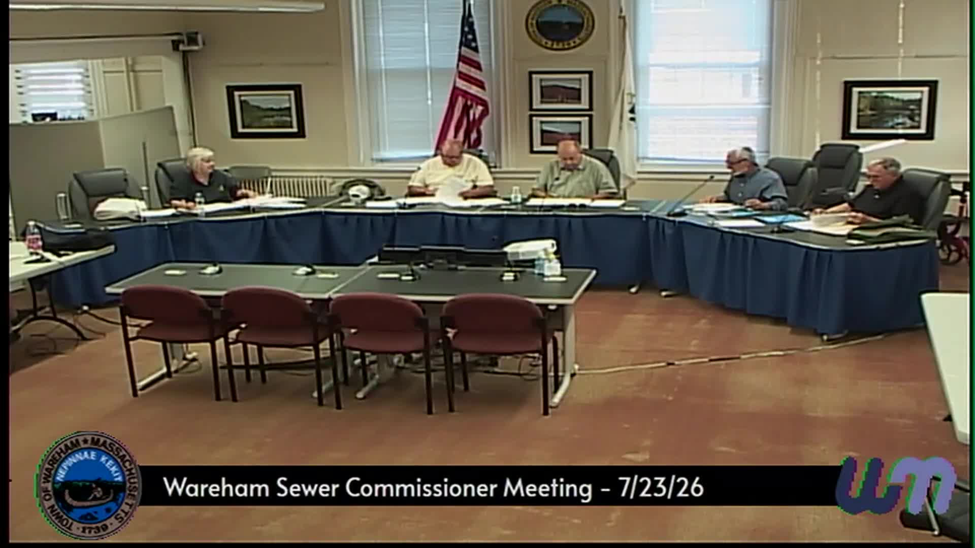 Thumbnail image for Wareham Sewer Commissioners Meeting 7-23-26
